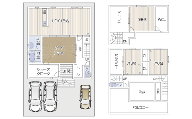 間取り参考例 延床面積35坪 ｒｃ造の家