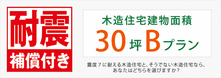 木造住宅建物面積30坪Bプラン