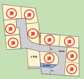 プレジデンス八川2nⅡ期｜葛城市八川土地（注文建築用地）｜全11区画（今回販売1区画）｜近鉄南大阪線尺土駅徒歩6分｜磐城駅小学校区｜価格1,510万円｜仲介手数料無料